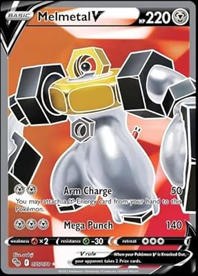 Melmetal v - 075/078 - pokémon go - ultra rare - carte full art.. Buy better with DIAYTAR Nigeria — the ultimate e-commerce platform in Nigeria.