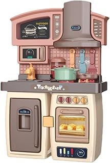 Gaming kitchen for toddlers, game set for toddlers with realistic lights and sounds, game kitchen accessories with faucet, sink, microwave, play food, fridge, stove, double oven and other items.. Need it fast? DIAYTAR Nigeria ships in just 5 to 8 days nationwide.