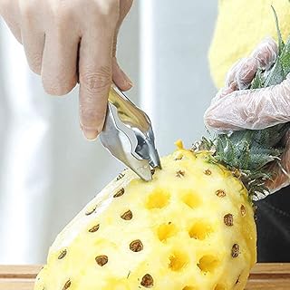 Nalix stainless stainless steel eye removal tool - V -shaped seed extractor to remove pineapple nuclei, peeler/decorctor/dissolving/clips/slices for all fruits.. Unlock access to a wide range of products with DIAYTAR NIGERIA's affordable e-commerce platform.