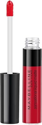 Sensational matt lipstick Maybelline New York - 03, flash it red.. Join the movement — fast, affordable shopping only at DIAYTAR Nigeria.