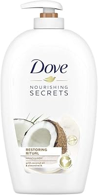 Dove Nourrishing Secrets Nourishing for coconut oil and almond milk, 500 ml.. Click, pay, receive — DIAYTAR Nigeria makes online shopping seamless.