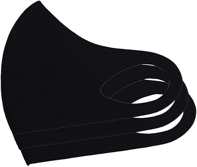 Mask cover in mild neoprene and washable for summer (3) 13 x 12 "package (black, b).. DIAYTAR NIGERIA: Where online shopping becomes effortless with budget-friendly nationwide delivery.