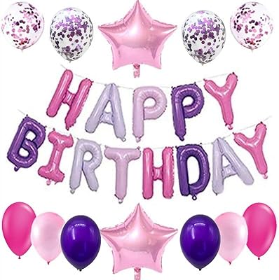 Happy Balloons Set of 13 Letters Banner 4 Confetti 6 in latex.. DIAYTAR NIGERIA: Your affordable shopping destination with thousands of products delivered in days.