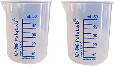 Cup to be measured Aniger® (printed graduation), 50 ml transparent plastic cup to measure liquids at home | Laboratory | School (package of 2).. Why waste time in traffic when you can shop online at DIAYTAR Nigeria? Enjoy convenience, unbeatable prices, and prompt delivery anywhere in Nigeria.