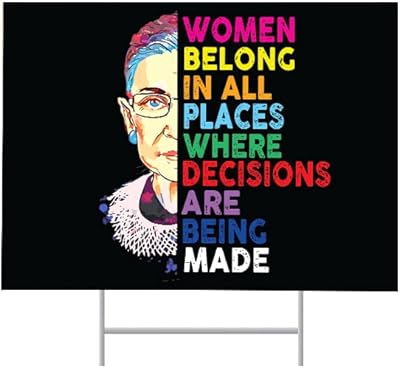 SignPro Ruth Bader Ginsburg Court Panel | for women.. DIAYTAR NIGERIA: Where thousands of products meet affordable prices and reliable 5-8 day delivery.