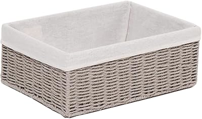 Home smiths extra large gray storage baskets with lining 39 x 30 x 16.5 cm.. DIAYTAR Nigeria offers the perfect blend of affordability and efficiency. Shop now and get your products delivered between 5 and 8 days nationwide.