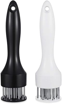 Package of 2 meat teasures, 21 stainless steel pins with safety protection to increase the flavor of fish, pork, beef, chicken, no need to hammer or grind with a hammer... DIAYTAR NIGERIA provides endless shopping possibilities with affordable prices and prompt delivery service.