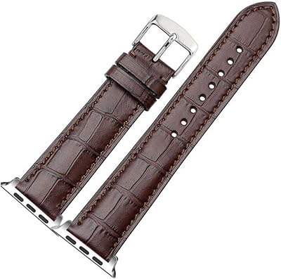 Ozone leather bracelets for Apple Watch 42 mm 44 mm 45 mm 49 mm, Superior quality leather bracelet for Apple Watch Series 8/7/6/5/4/3/1/1/SE/ULTRA, for women and men.. Discover why millions choose DIAYTAR for affordable online shopping with delivery in just 5-8 days.