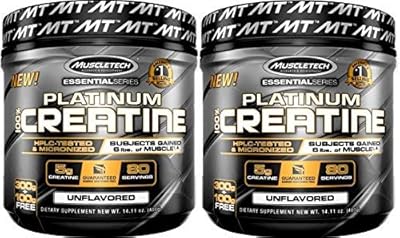 Platinum powder monohydrate of creatine muscletech (80 portions) Package of 2.. Discover the perfect shopping balance at DIAYTAR NIGERIA with competitive prices and prompt delivery.
