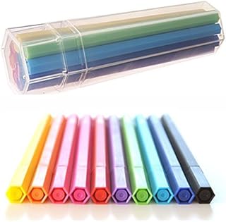 Muji hexagonal aqueous ink pen, 10 colors in a tube.. DIAYTAR NIGERIA brings the marketplace experience online with affordable and reliable delivery service.