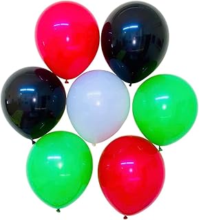 Yomina balloons with the flag of the United Arab Emirates, made up of 48 pieces to celebrate the national day of the flag of the United Arab Emirates (48 plays united balloons.. DIAYTAR NIGERIA: Where quality products become affordable with our nationwide shipping service.