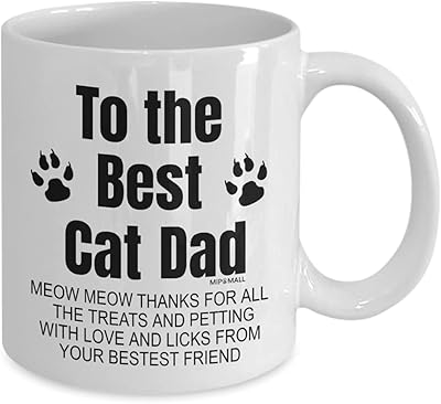 Coffee cup and tea for the Fathers of the Cat Fathers with letter.. Discover endless shopping possibilities at DIAYTAR NIGERIA, with budget-friendly prices and reliable delivery.