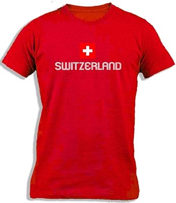 AY CABRONTM Switzerland with Flag T-shirt in cotton for men | Swiss flag.. Shop with ease at DIAYTAR NIGERIA, Nigeria's premier e-commerce platform offering budget-friendly shipping.