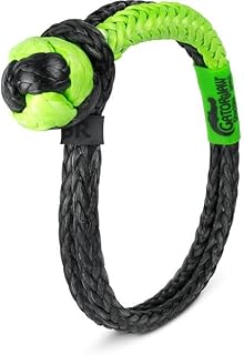 Bubba rope 176747 Heavy Duty 5/16 "Synthetic Nexgen Pro Gator 11.7 kg Resistance to rupture with green and black HMPE, perfect accessory for recovery and traction.. DIAYTAR NIGERIA delivers satisfaction with every purchase through our affordable and reliable service.
