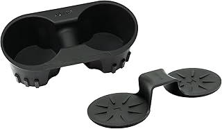 Joa central console cup holder for Tesla Model 3 / Model Y, Silicone, Washable (black, central console cup holder + rear seat glass).. DIAYTAR NIGERIA delivers on our promise of variety, affordability, and prompt nationwide shipping.