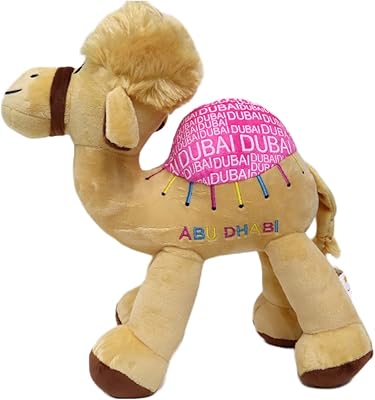 Camel toy animals plush | Souvenir of Abu Dhabi des Émirates.. Great products, lower prices, fast delivery — DIAYTAR Nigeria has it all.