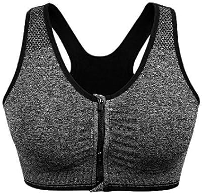 Sports bra for women with zipper on the front.. Buy better with DIAYTAR Nigeria — the ultimate e-commerce platform in Nigeria.
