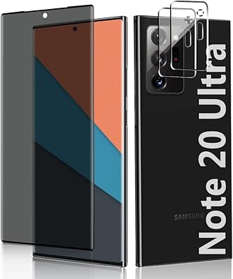 Privacy screen protector for Samsung Note 20 Ultra [supports unlocking.. DIAYTAR NIGERIA: Making quality accessible to all Nigerians with affordable prices and quick delivery.