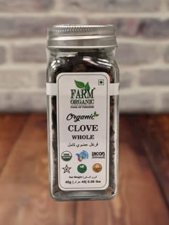 Organic farm | Biological whole clove clove | 45g | vegan | without GMO | gluten -free | halal.. DIAYTAR NIGERIA brings the market to your fingertips with affordable prices and swift delivery services.