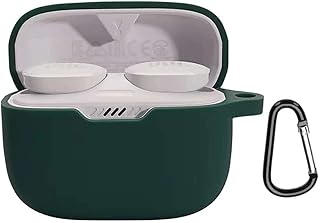 Gadget.com shell compatible with JBL TUNE 230NC TWS, anti -headset silicone case for headphones (dark green).. DIAYTAR NIGERIA: Bringing affordable shopping solutions with a diverse product catalog delivered nationwide.