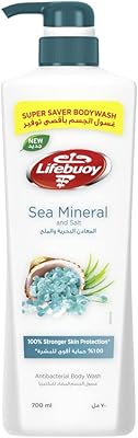 Shower gel and C-Mineral antibacterial body cleaner with 100% stronger protection against germs for good hygiene, 700 ml of Lifebuoy.. DIAYTAR Nigeria offers the perfect blend of affordability and efficiency. Shop now and get your products delivered between 5 and 8 days nationwide.