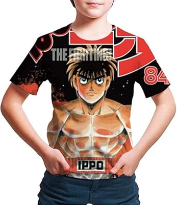 Baby and children-Hajime No IPPO T-shirts Goters Girls 3DS Summer Highs Hajime Hajime No IPPO 3D Clothes for Harajukus Mode T-shirts 3D.. Unlock endless possibilities with DIAYTAR NIGERIA's affordable marketplace and reliable delivery service.