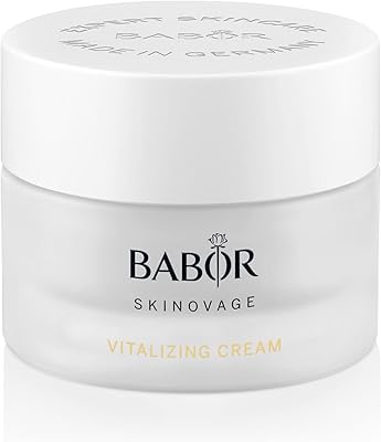 Babor Skinovage Vitalizing cream, face cream for tired and regenerative skin, revitalizing hydrating, vegan formula, 50 ml.. Get access to thousands of affordable products only on DIAYTAR Nigeria.
