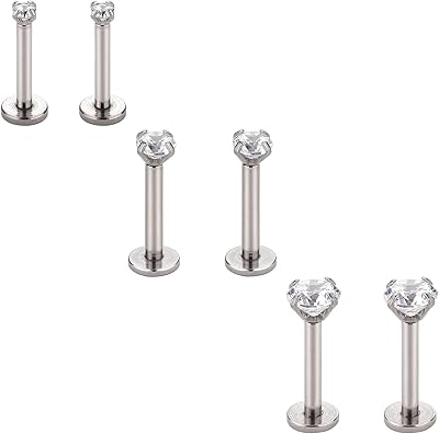 16 grams 2 3 4 mm Cubic zircon triple propeller before cartilage ear.. Experience shopping freedom with DIAYTAR NIGERIA's vast catalog and nationwide 5-8 day shipping.