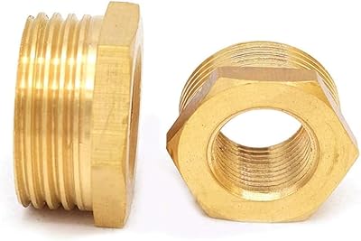 Royal Apex Lot of 2 male brass threads to female PSP reducing hexagonal threads and pipe connector (1/2 "x 1/4")).. DIAYTAR NIGERIA connects Nigerians with quality products at affordable prices, delivered in 5-8 days nationwide.