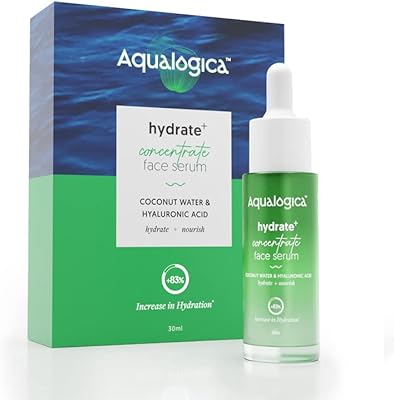 Akalogka's moisturizing serum for oily skin and infused with coconut water and hyaluronic acid, 30 ml.. DIAYTAR NIGERIA: Bringing quality products to every Nigerian home at prices everyone can afford.