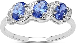 The collection of Tanzanite rings: Ring of eternity of 9 -carat white gold engagement with tanzanite and diamonds.. Don’t wait weeks for international shipping. DIAYTAR Nigeria offers local delivery within 5 to 8 days, so you get your items when you actually need them.