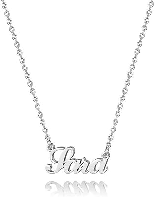 Personalized first name necklace - Personalized first -time stainless steel necklace, Elegant Letter Name necklace, Personalized jewelry chain Personalized jewelry gifts for women girls.. DIAYTAR NIGERIA brings satisfaction with every purchase through affordable prices and prompt shipping.
