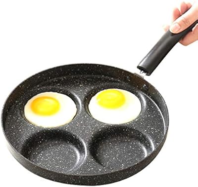 Aluminum Alloy Nange Pancake Pillet 4 holes Yu-Home, egg stove without oil or smoke.. DIAYTAR NIGERIA delivers affordability and convenience with every purchase, shipped within the week.