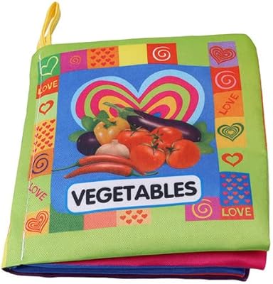 EDUPRO - Books for babies for children Silent book Silent fabric book in English Development of baby intelligence Learn the image cognize infantile libros (vegetables).. DIAYTAR NIGERIA delivers on our promise of variety, affordability, and prompt nationwide service.