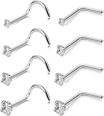 Round nose earrings in hypoallergenic surgical steel set with diamonds.. Experience the power of choice with DIAYTAR NIGERIA's extensive catalog and reliable delivery service.