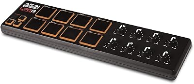 AKAI Professional LPD8 USB MIDI controller with 8 battery pads.. DIAYTAR NIGERIA: Your partner in affordable e-commerce with dependable delivery across Nigeria.