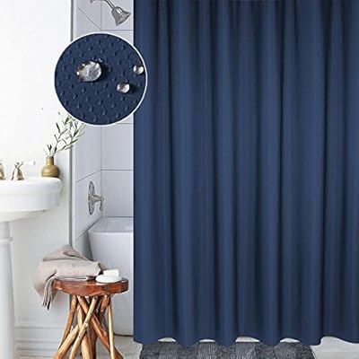 Luxury Rubik luxury waterproof shower curtain in thick and durable polyester fabric, stains and mold resistant (blue, 180 x 200 cm).. Discover the perfect shopping experience with DIAYTAR NIGERIA's vast selection and prompt delivery service.