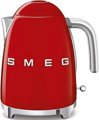 KLF03RDUKS SMEG kettle with a classic design of the 1950s water level indicator 17 l swivel 360 of Grés de Grés.. DIAYTAR NIGERIA brings quality products to every corner of Nigeria at prices everyone can afford.