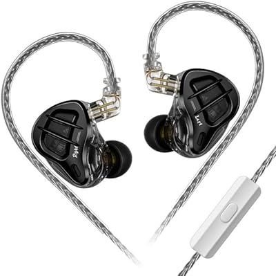 SMARTAE - ZAR HIFI wired in -ear headphones, 7BA hybrid technology + 1DD, IEM helmet with microphone, low phone helmet (ZAR with microphone).. DIAYTAR NIGERIA: Redefining e-commerce with affordable prices and reliable nationwide shipping.