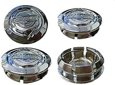4 rooms 54mm Emblème de Center de Roue Chrysler Lids of car insignia for 300c Sebring Pacifica.. DIAYTAR NIGERIA: Where shopping dreams come true with budget-friendly prices and nationwide shipping.