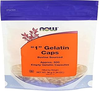 NOW Foods - Empty size gelatin capsules '3' (very small) 1000 gel capsules 49319.. DIAYTAR NIGERIA brings quality products to every corner of Nigeria at prices everyone can afford.
