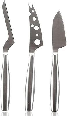 Set of 3 knobs with bosca stainless steel cheese - Copenhagen for all kinds of cheeses - multifunctional cheese slicer - Hand slices - non -stick silver - dishwasher - for the kitchen.. Experience DIAYTAR NIGERIA, where extensive product variety meets pocket-friendly prices and reliable delivery.