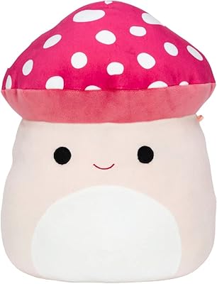Squishmallow Kelly Toy Official 8 "Sweet animal -shaped plush (Malcolm mushroom).. DIAYTAR NIGERIA: Where affordable online shopping meets reliable delivery across Nigeria.