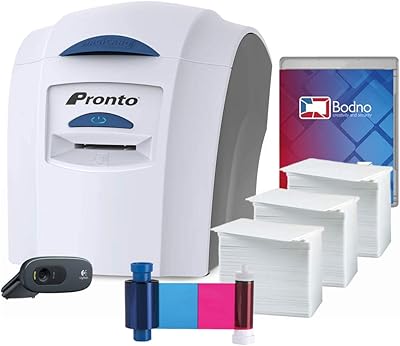 Magicard Pronto and Premium Kit Identity Cards Printer with Budno ID software, camera, 300 cards and 300 ribbons - Silver Edition.. DIAYTAR NIGERIA: Creating access to affordable products for every Nigerian with our swift delivery service.