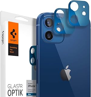 Screen protector for Spigen Glaster Optic camera lens [2 2] designed for iPhone 12 - Blue.. DIAYTAR NIGERIA: Transforming online retail with affordable prices and consistent 5-8 day nationwide delivery.