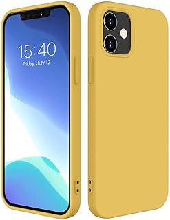 Mitsuba silicone protective shell for iPhone 12 and 12 pro 6.1 inch, Flexible liquid gel rubber shell against shocks, scratches and fingerprints, in several colors (yellow).. Get more for less on DIAYTAR Nigeria — Nigeria’s favorite e-commerce platform.