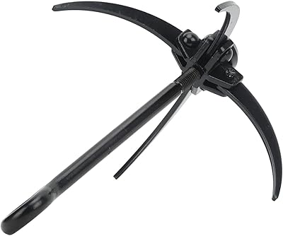 Grapple hook, external climbing hook with 4 safe and reliable allied steel claws for speleology.. Big selection, small prices — shop now on DIAYTAR Nigeria.