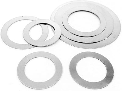 Toolae - M2 M3 M4 M5 M6 M7 M8 M9 M10 M12 at M40 304 Ultra Fine Stainless Steel Flat Waller, Ultra fine adjustment, Precision holder (50pcs M8x14xthick).. Discover why DIAYTAR NIGERIA is the smart shopper's choice for affordable products delivered nationwide.