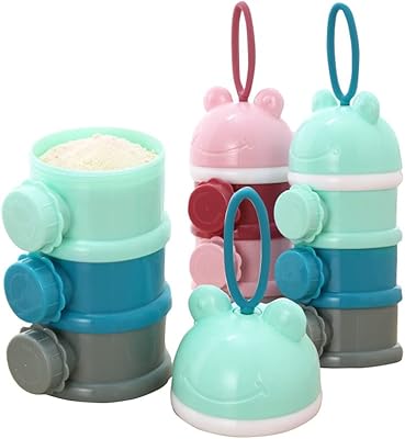 A anti-renegering baby milk powder dispenser composed of 3 intelligent and stackable sections to store baby supply supplies during the trip (pink color).. No stress, no delays — DIAYTAR Nigeria is your trusted shopping partner.