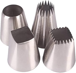 Large game of sockets with French star socket for meringue, lightning, churros, square frosting point and cake decoration socket.. Experience DIAYTAR NIGERIA, where extensive product variety meets pocket-friendly prices and reliable delivery.